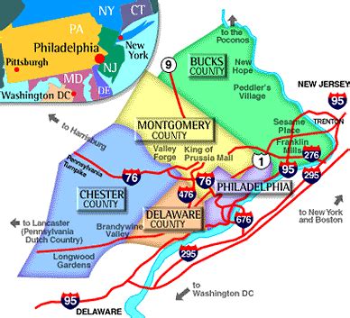 encyclopedia of greater philadelphia|counties in greater philadelphia area.